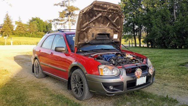 GrimmSpeed High-Lift Hood Struts 2002-2007 WRX/STI