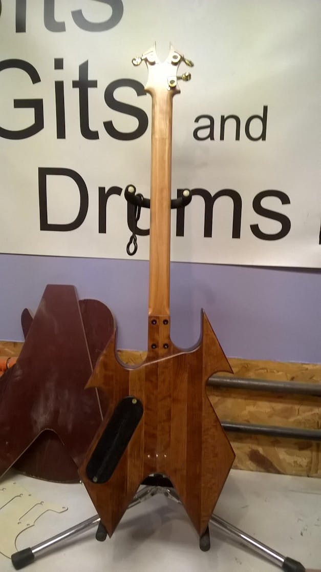 "DeltaBucker" Cigar Box Guitar Humbucker Pickup Harnesses - Choose Wood, Wiring and 3 & 4 String Options