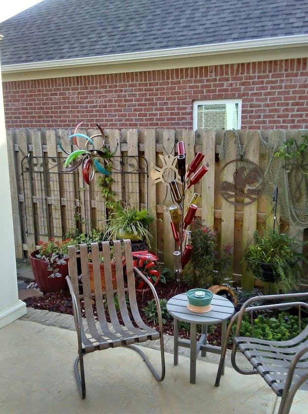 Cornstalk Bottle Tree