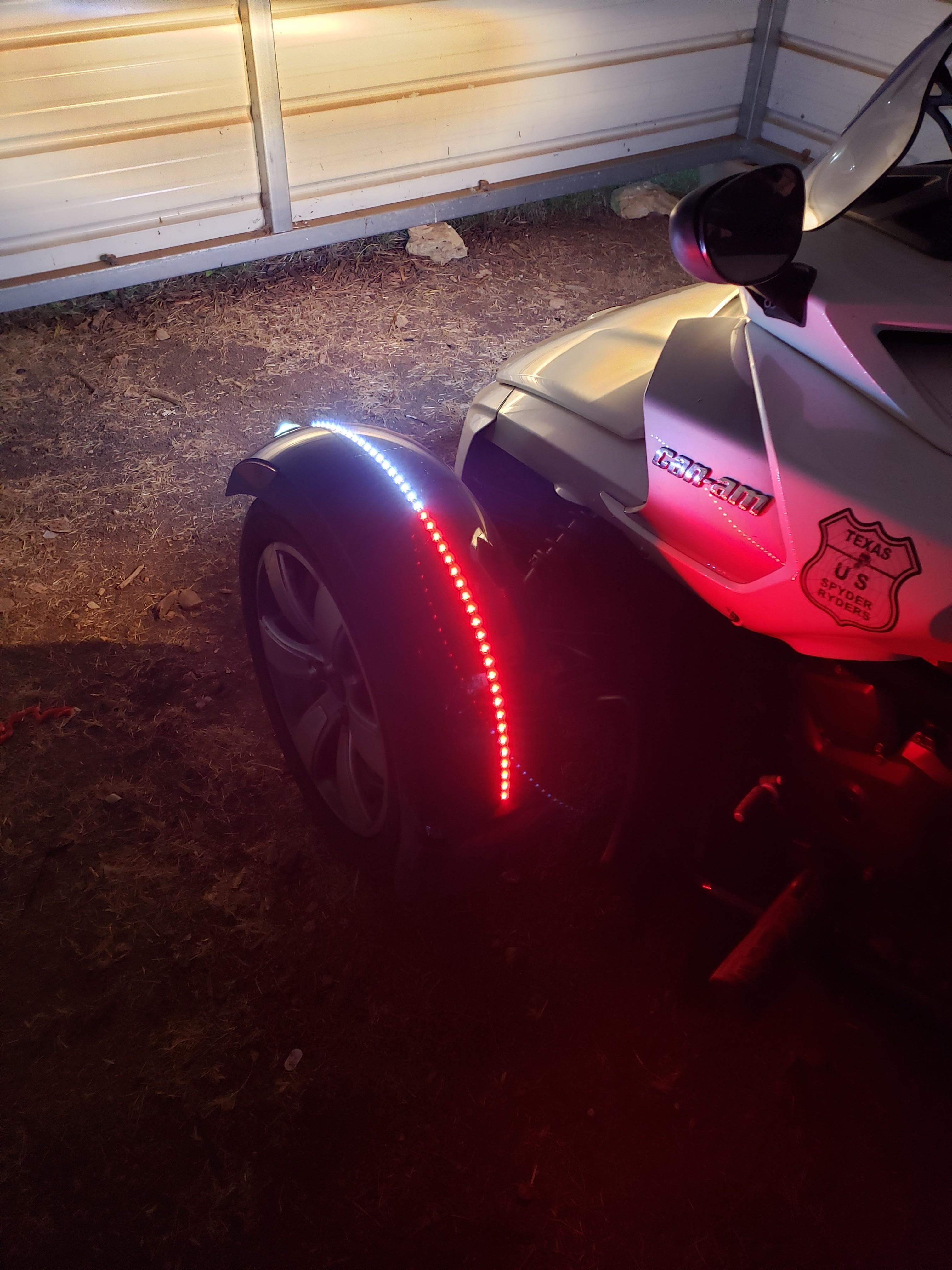 can am spyder fender tip lights