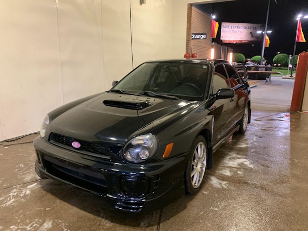 Fog Light Covers 2002-2003 Impreza/WRX (Unpainted)