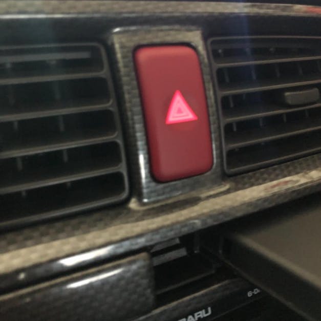 JDM Hazard Button 2002-2007 Impreza/WRX/STI