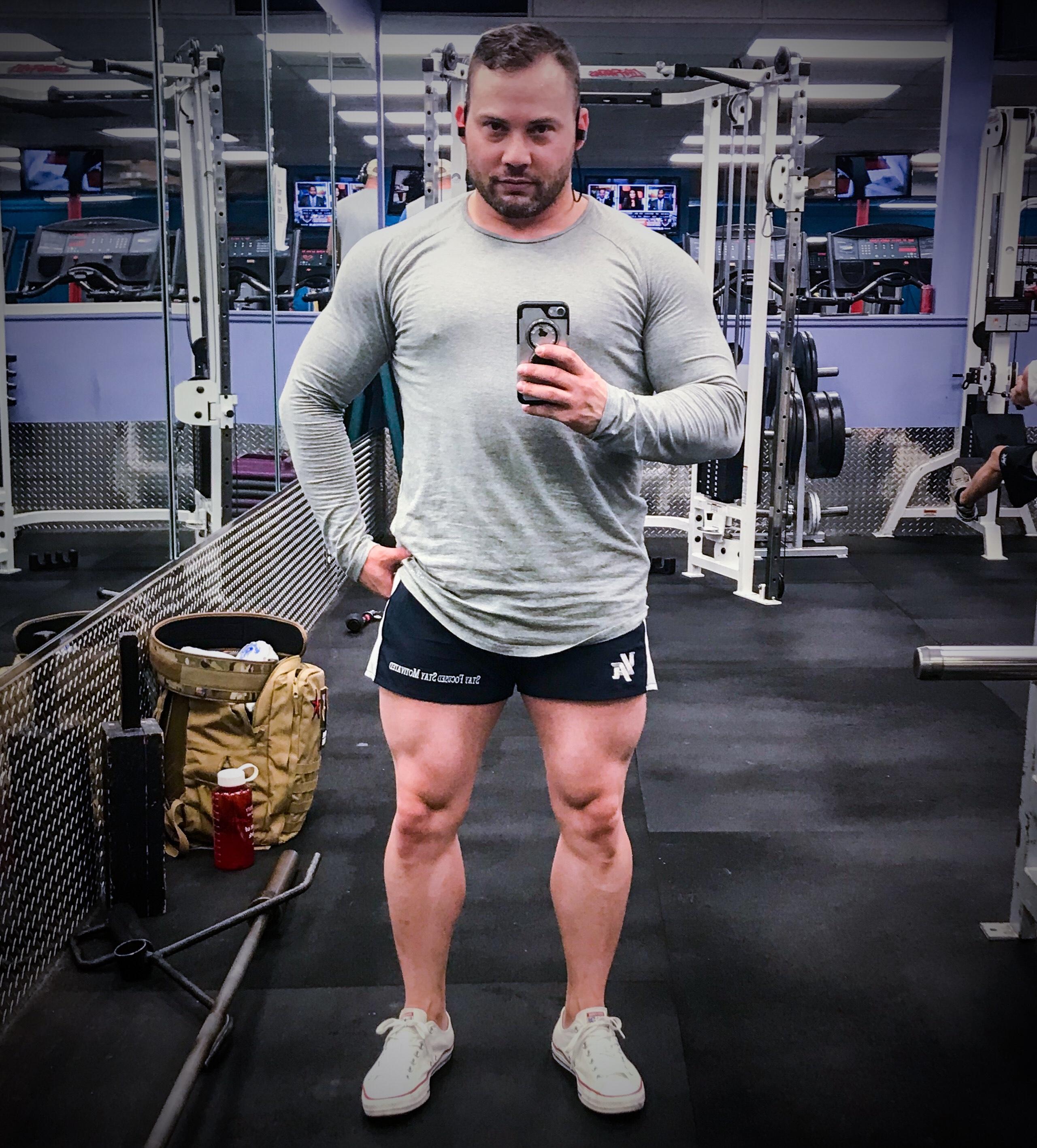 bodybuilding leg day shorts
