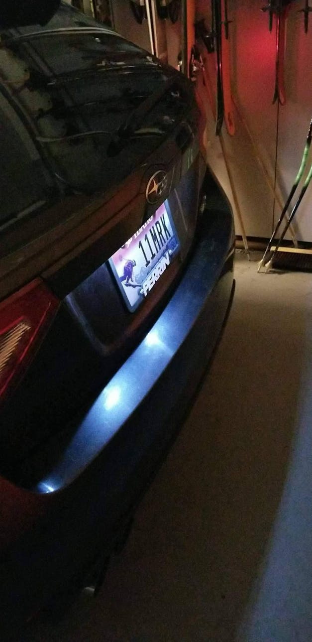 LED License Plate Bulbs