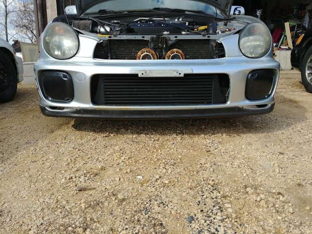 Fog Light Covers 2002-2003 Impreza/WRX (Carbon-Look)