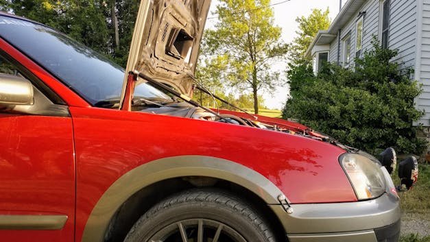 GrimmSpeed High-Lift Hood Struts 2002-2007 WRX/STI