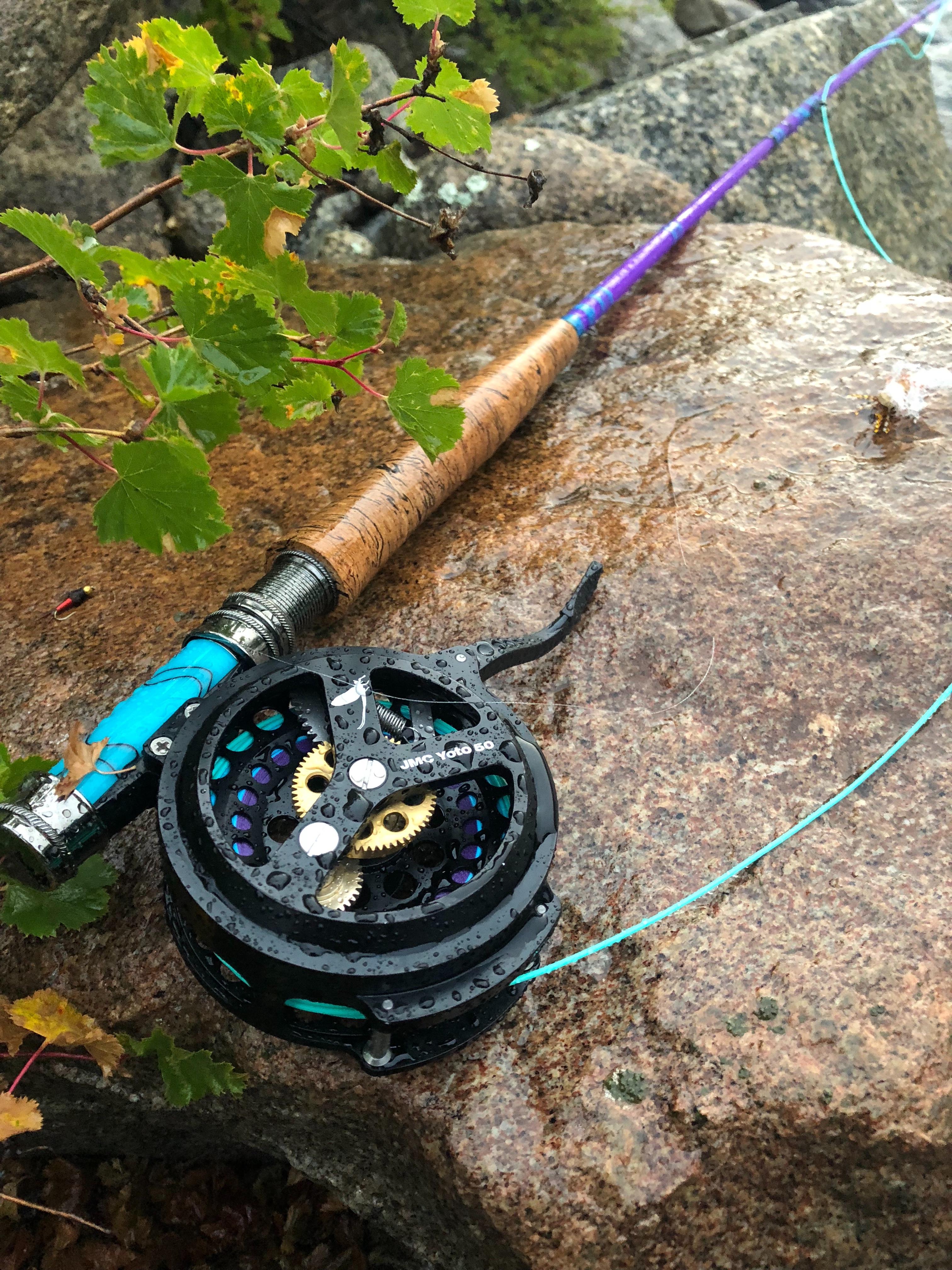 blue halo fishing pole RETROFLEX II- C3 JADE Killer Angles: Blue Halo on